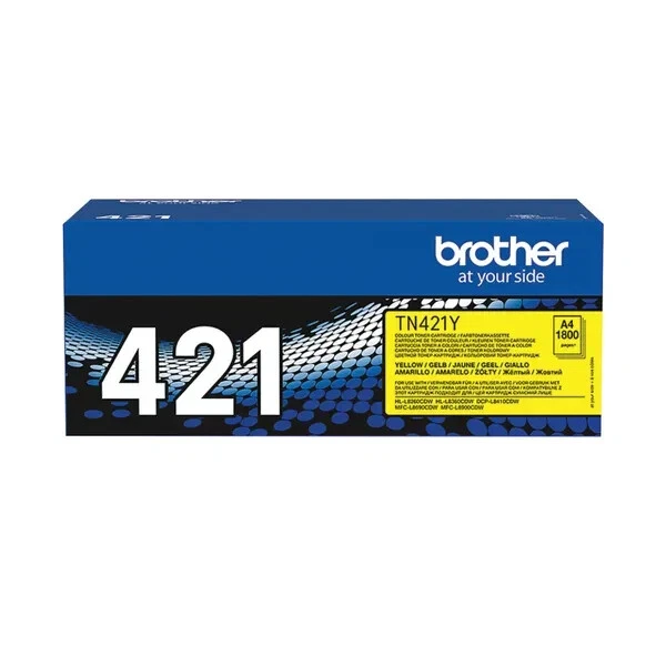 Brother TN-421Y Toner Cartridge Yellow TN421Y Original