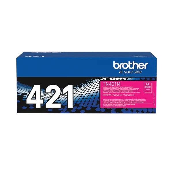 Brother TN-421M Toner Cartridge Magenta TN421M Original - Image 2